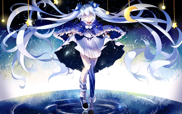 thigh highs Hatsune Miku Anime Vocaloid HD Desktop Wallpaper | Background Image
