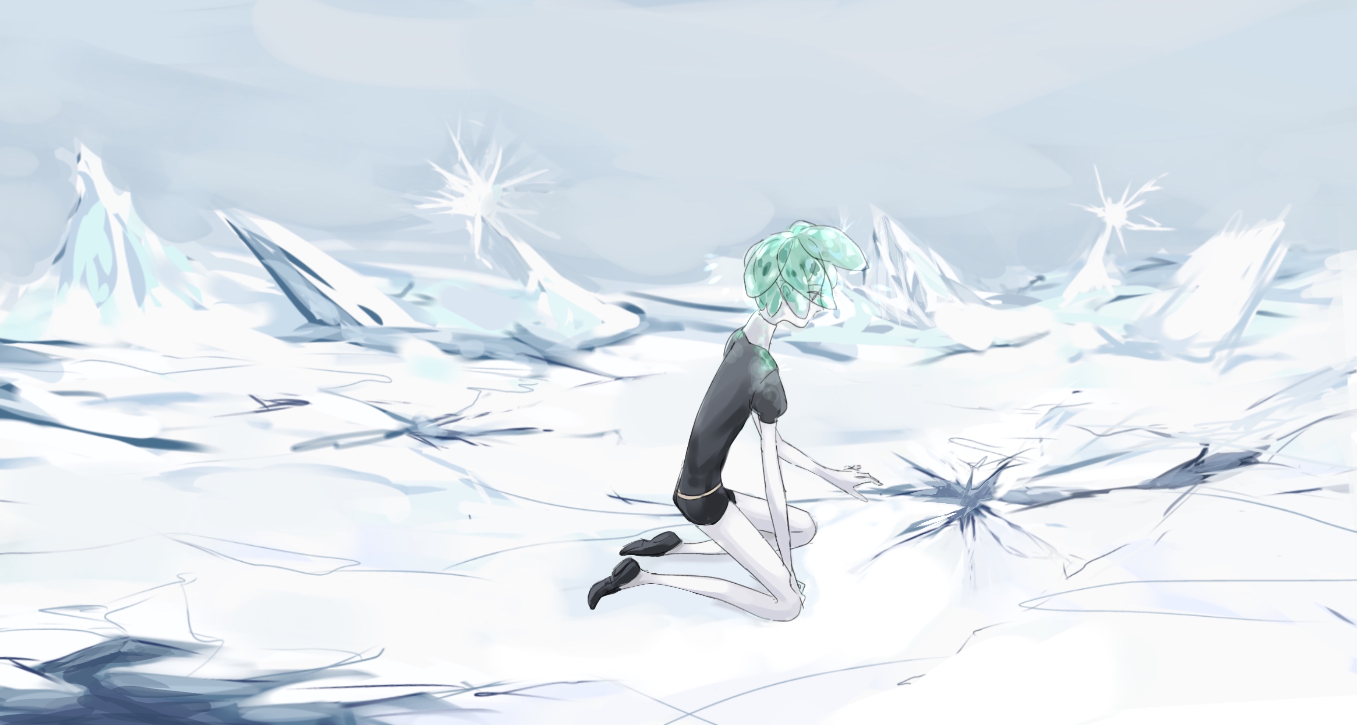 Houseki no Kuni HD Wallpaper by Yuuzora