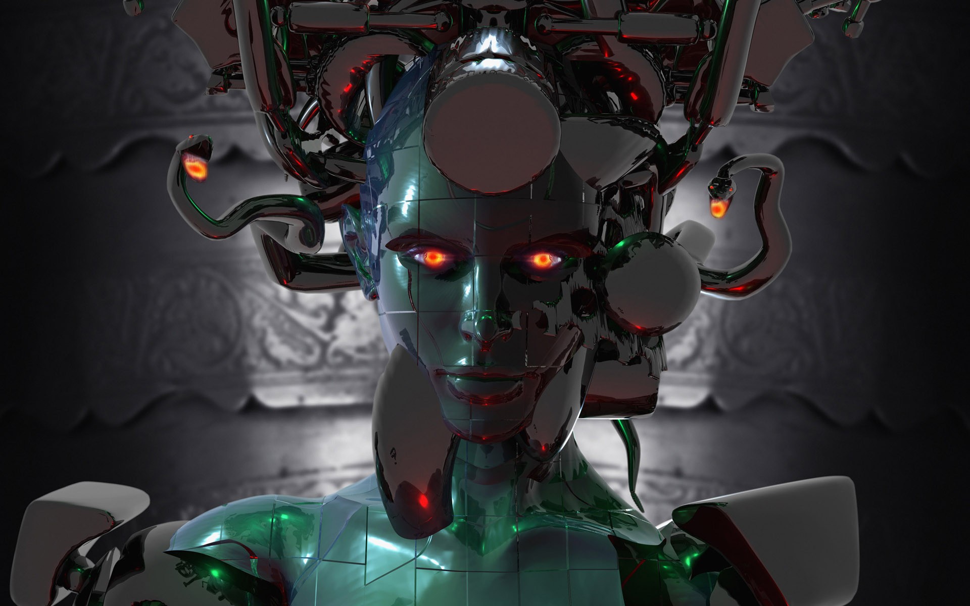 Sci Fi Cyborg HD Wallpaper