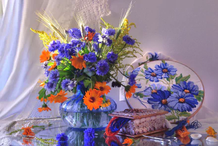vase flower photography still life HD Desktop Wallpaper | Background Image
