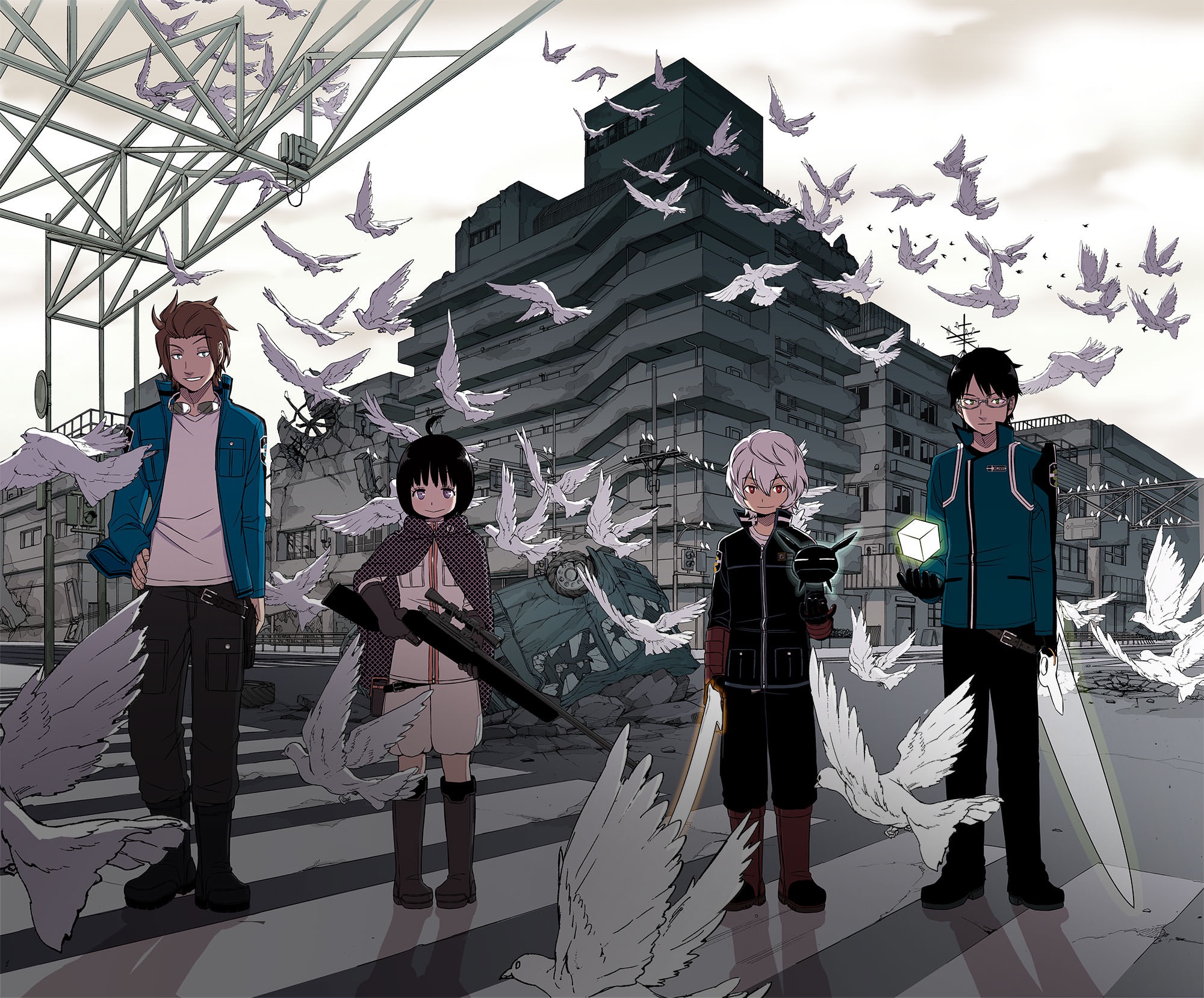 World Trigger Hd Wallpaper Background Image 00x1658