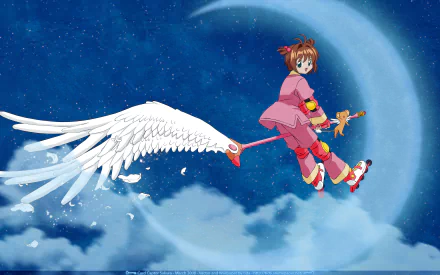 Keroberos (Card Captor Sakura) Sakura Kinomoto Anime Cardcaptor Sakura HD Desktop Wallpaper | Background Image