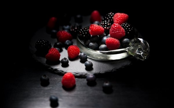 Food Berry Fruit Still Life Blueberry Raspberry Blackberry HD Wallpaper | Background Image