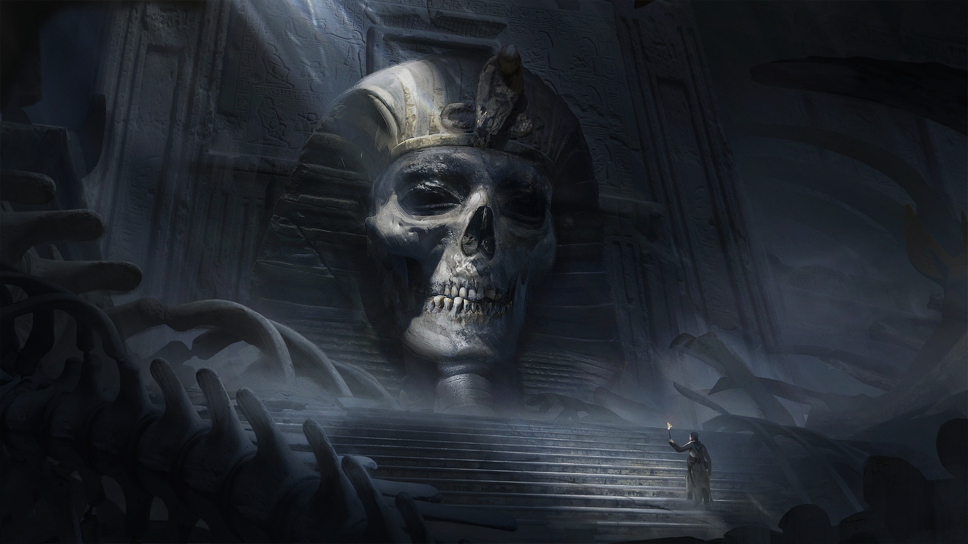 Exploring an Egyptian Ruin by Alisher Mirzoev
