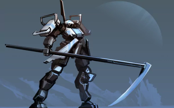scythe Sci Fi robot HD Desktop Wallpaper | Background Image