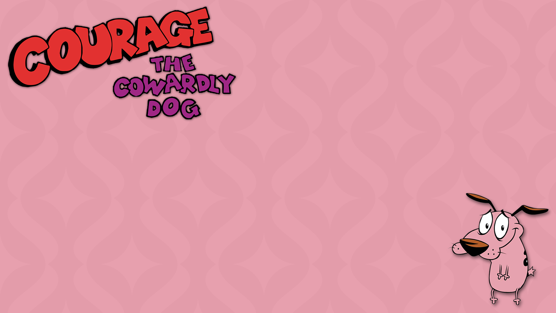 Courage The Cowardly Dog Hd Wallpaper Background Image