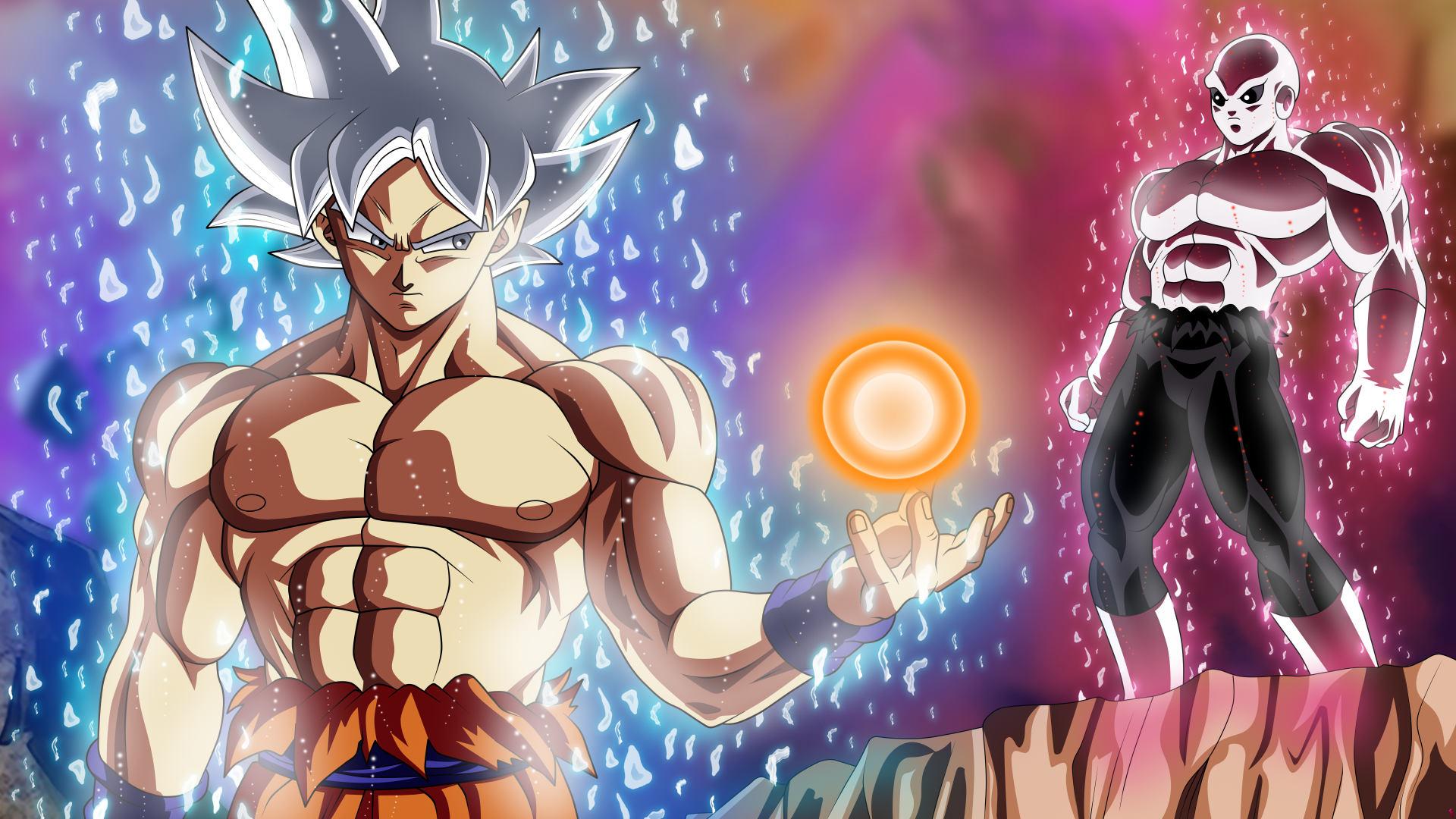 Goku VS Jiren =) by Goku_Migatte_No_Gokui018