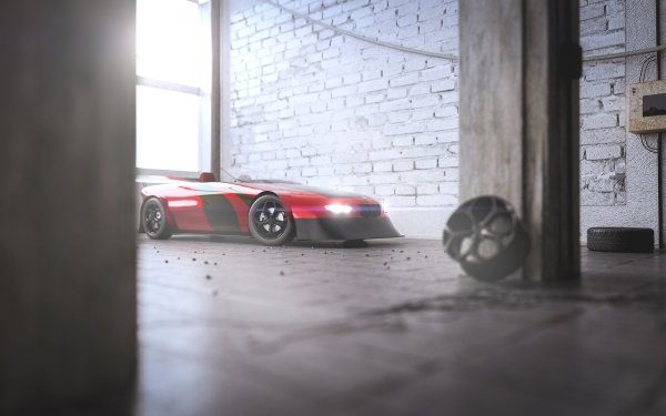 Vehicles BMW 3D Car Concept Car HD Wallpaper | Background Image