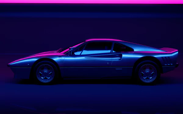 vehicle vaporwave HD Desktop Wallpaper | Background Image