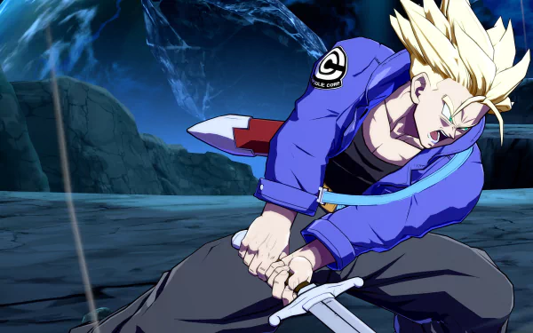 Trunks (Dragon Ball) video game Dragon Ball FighterZ HD Desktop Wallpaper | Background Image