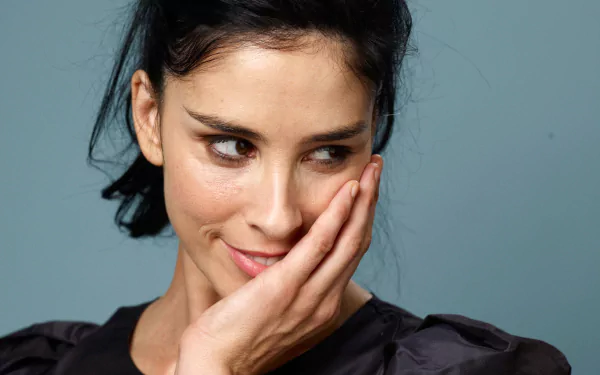 brunette actress comedian Celebrity Sarah Silverman HD Desktop Wallpaper | Background Image