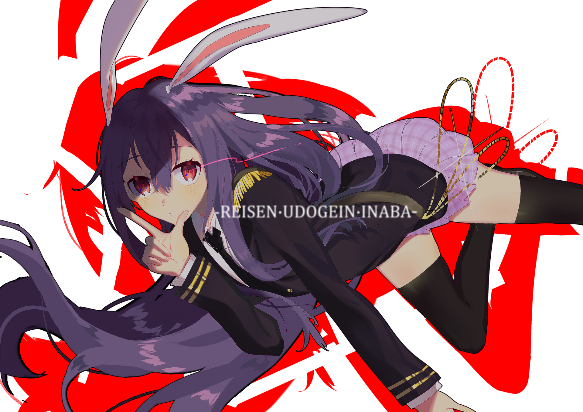 Download Reisen Udongein Inaba Anime Touhou HD Wallpaper by Eikoo