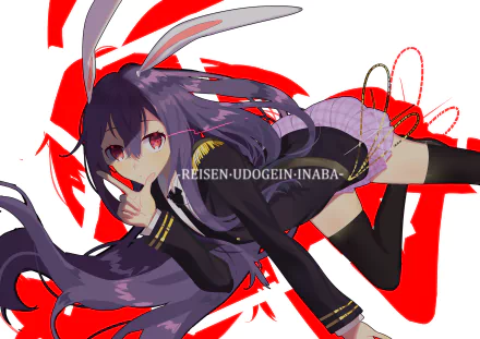 Reisen Udongein Inaba Anime Touhou HD Desktop Wallpaper | Background Image