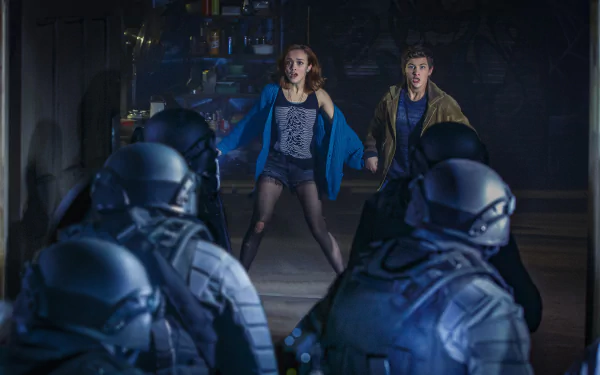 Olivia Cooke Tye Sheridan movie Ready Player One HD Desktop Wallpaper | Background Image