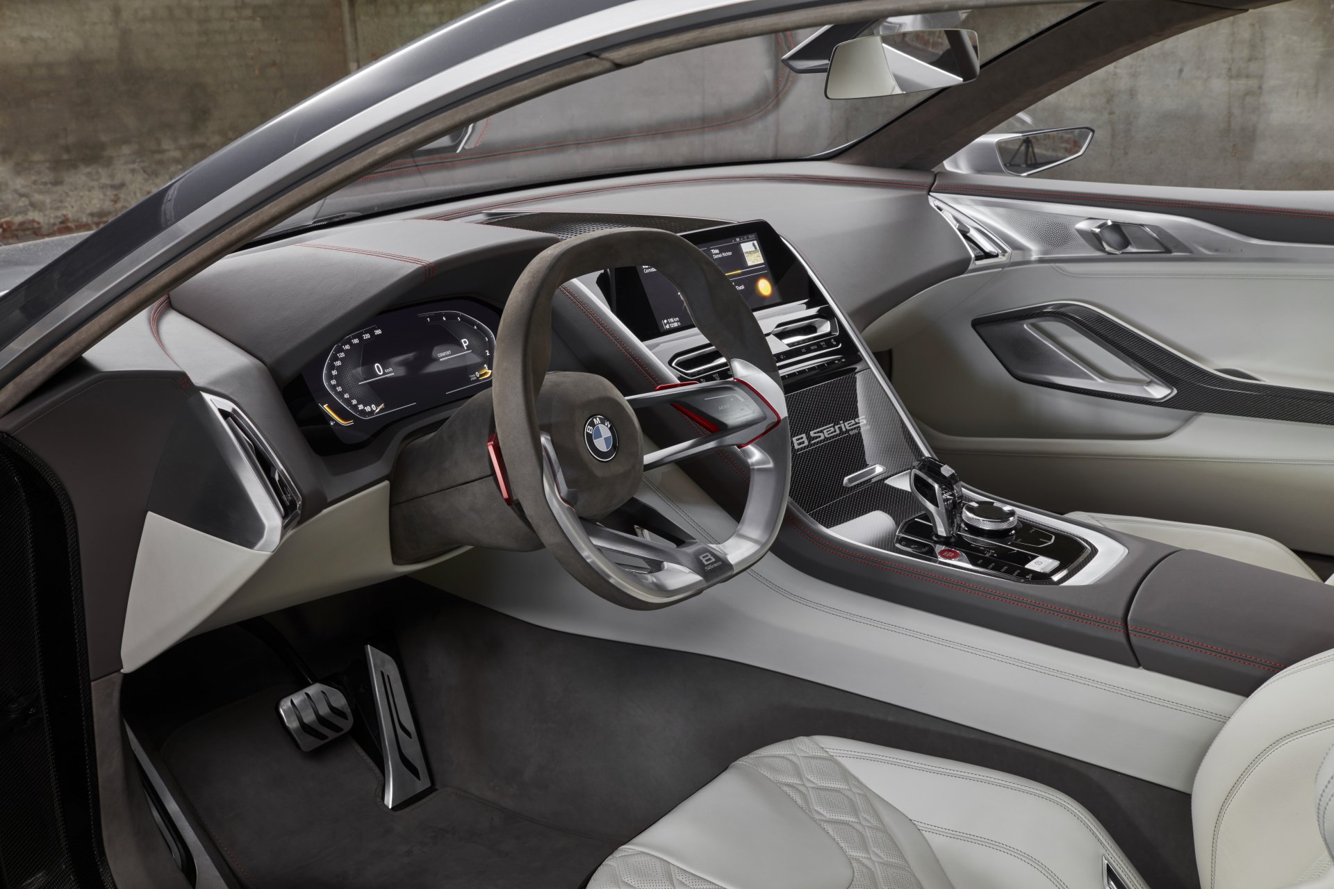 Download Interior BMW Car Concept Car BMW 8 Series Vehicle BMW Concept 8 Series 8k Ultra HD Wallpaper by Daniel Kraus