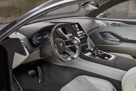 interior BMW car concept car BMW 8 Series vehicle BMW Concept 8 Series HD Desktop Wallpaper | Background Image