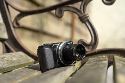 Sony close-up man made camera HD Desktop Wallpaper | Background Image