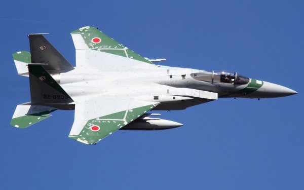 Military Mitsubishi F-15J Jet Fighters Jet Fighter Aircraft Warplane HD Wallpaper | Background Image