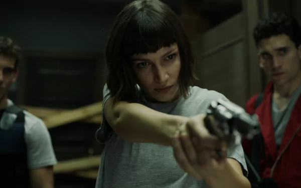 Úrsula Corberó Tokyo (La Casa De Papel) TV Show Money Heist HD Desktop Wallpaper | Background Image