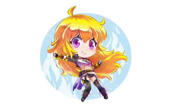 Yang Xiao Long Anime RWBY HD Desktop Wallpaper | Background Image
