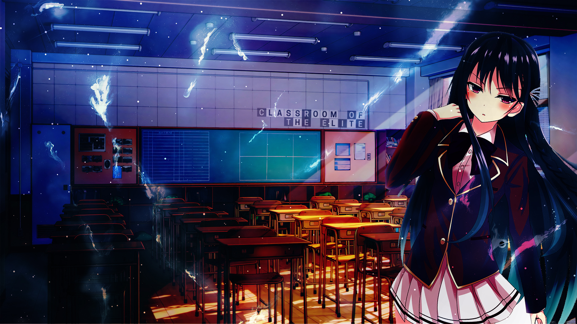 Anime, Classroom of the Elite, Kiyotaka Ayanokōji, Suzune Horikita, HD  wallpaper