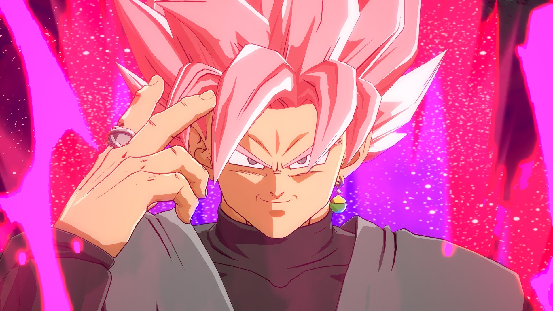 Black Goku pink hair palette 4 by THEDATAGRAPHICS on DeviantArt