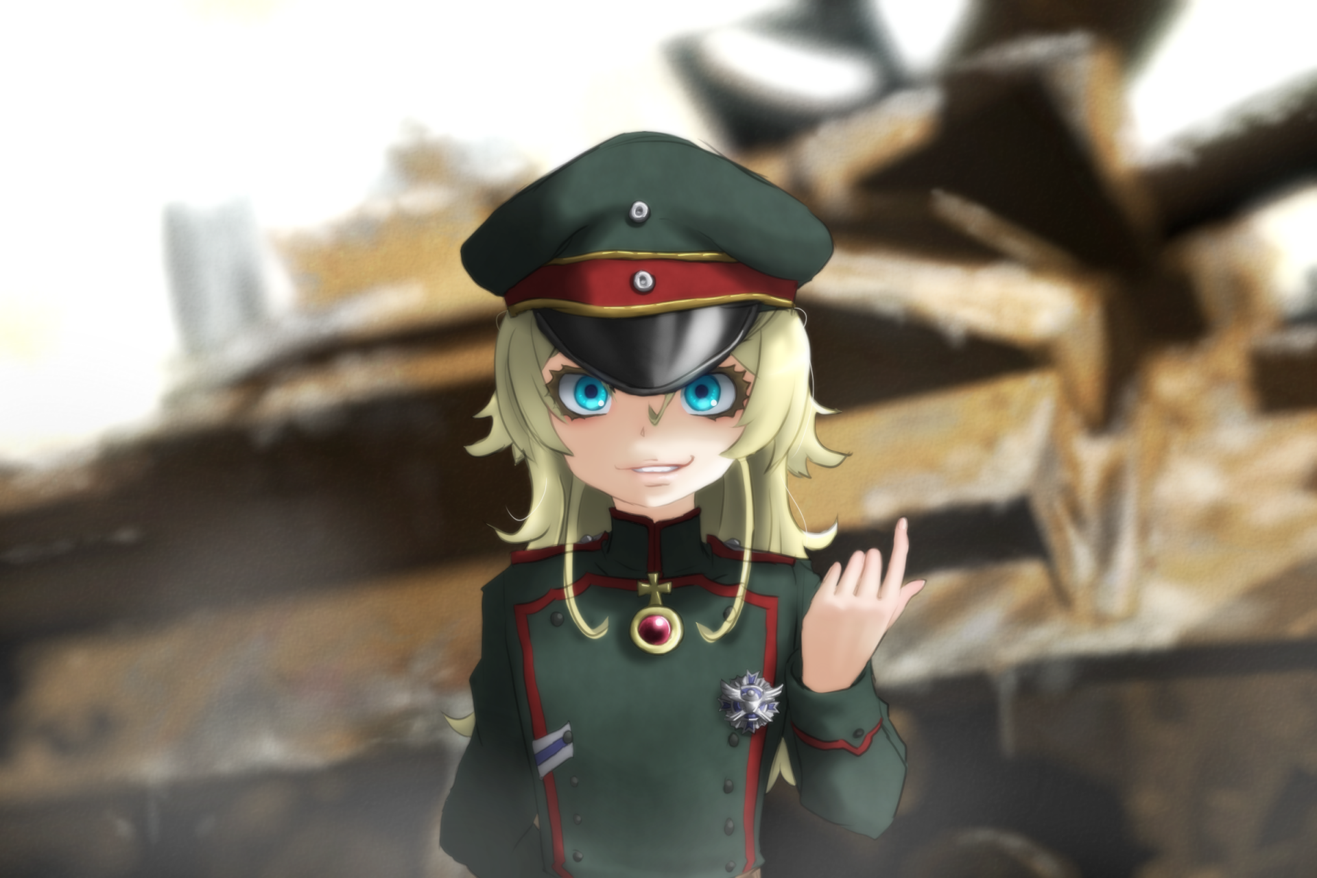 Download Tanya Degurechaff Anime The Saga Of Tanya The Evil HD Wallpaper by genya