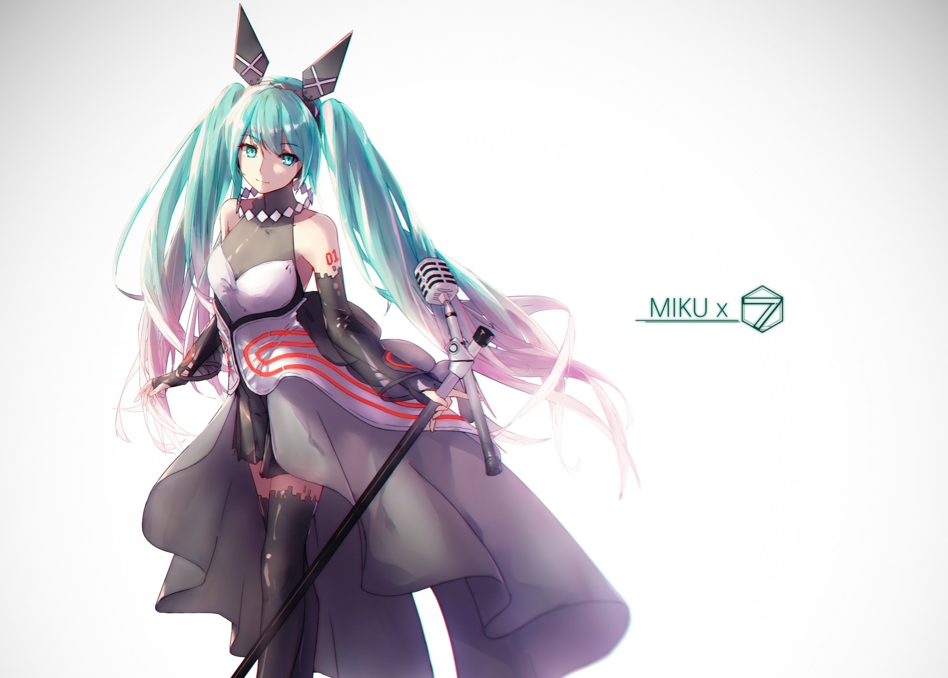 Download Hatsune Miku Anime Vocaloid HD Wallpaper by _ Xy