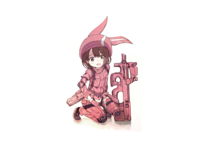 LLENN (Sword Art Online) Karen Kohiruimaki Anime Sword Art Online Alternative: Gun Gale Online HD Desktop Wallpaper | Background Image