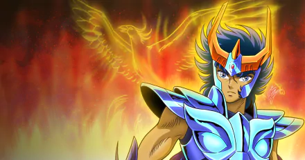  Saint Seiya: Gigantomachia - Phoenix Ikki [4K WALLPAPER] by Marco Albiero