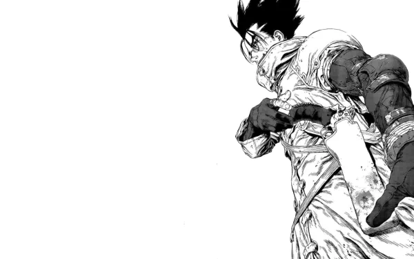 monochrome Anime Trigun HD Desktop Wallpaper | Background Image