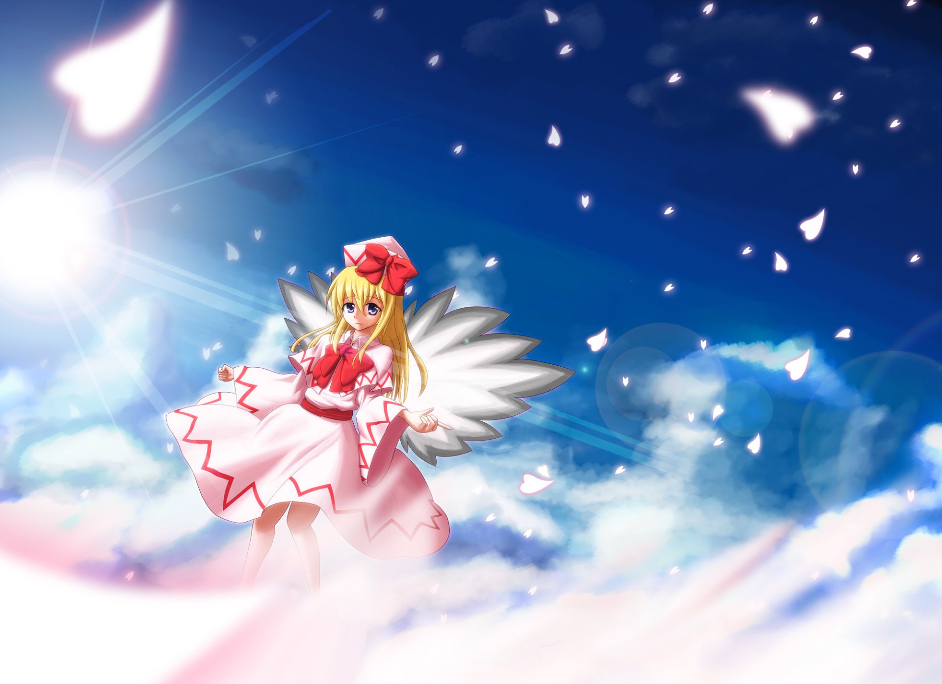 Download Lily White Anime Touhou HD Wallpaper by えーじぇんと
