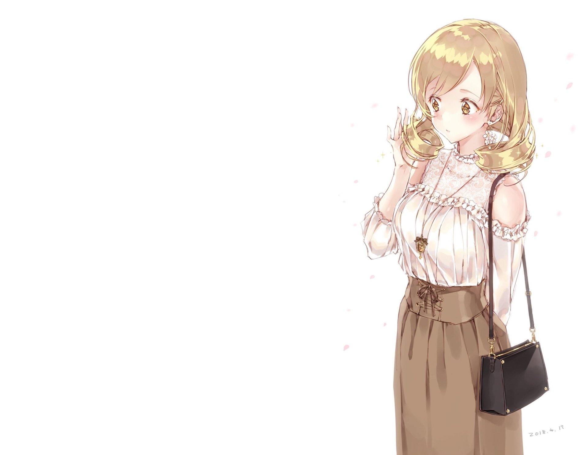 Download Mami Tomoe Anime Puella Magi Madoka Magica HD Wallpaper by じーにょ