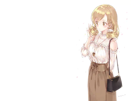 Mami Tomoe Anime Puella Magi Madoka Magica HD Desktop Wallpaper | Background Image