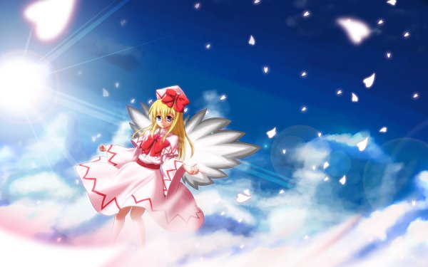 Anime Touhou Lily White HD Wallpaper | Background Image