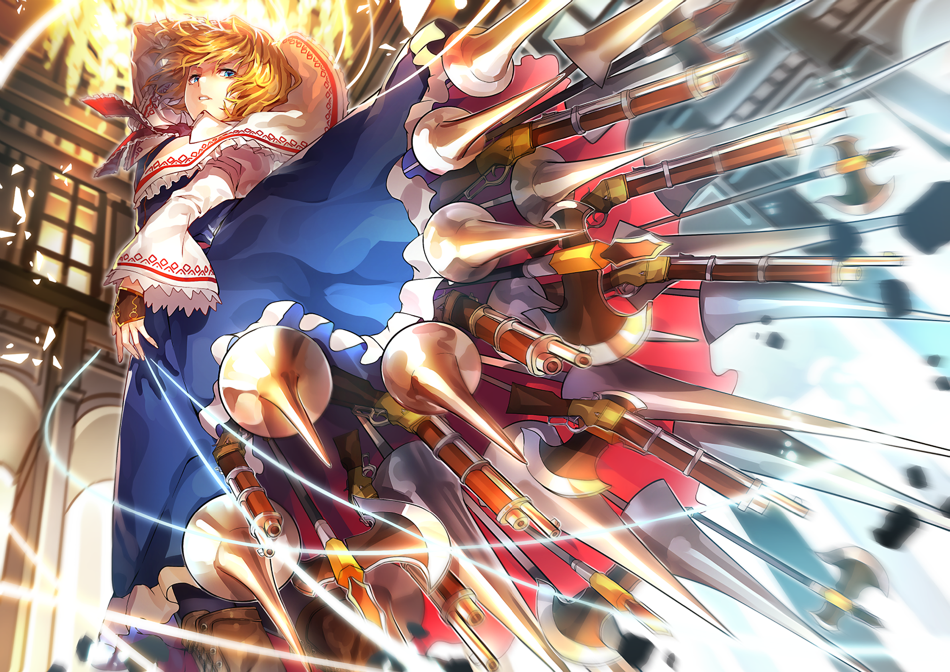 Toho animation. Touhou Alice Art.
