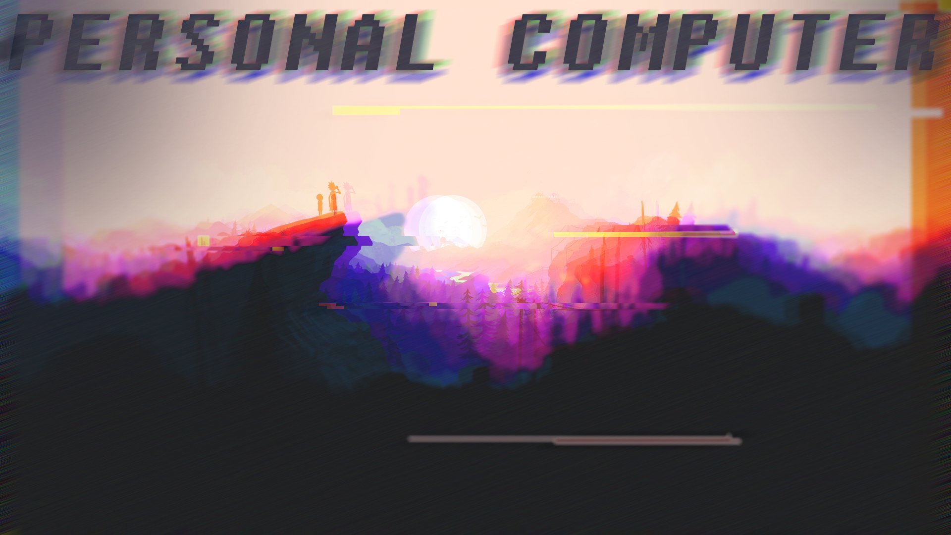 Download Rick And Morty Glitch Art Artistic Glitch 4k Ultra HD Wallpaper