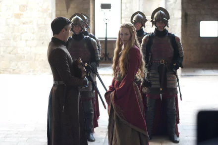 Aidan Gillen Lena Headey Cersei Lannister Petyr Baelish TV Show Game Of Thrones HD Desktop Wallpaper | Background Image