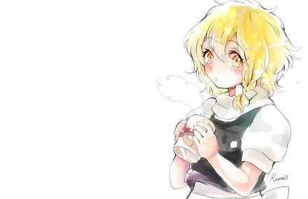 Marisa Kirisame Anime Touhou HD Desktop Wallpaper | Background Image