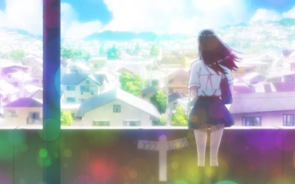 Akira Tachibana Anime After the Rain HD Desktop Wallpaper | Background Image