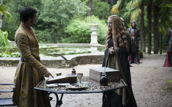 Lena Headey Pedro Pascal Cersei Lannister Oberyn Martell TV Show Game Of Thrones HD Desktop Wallpaper | Background Image