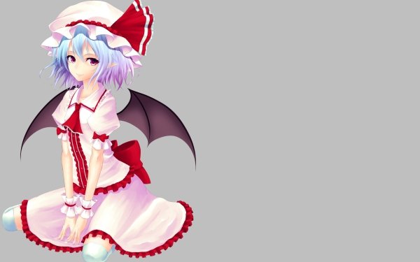 Anime Touhou Remilia Scarlet HD Wallpaper | Background Image