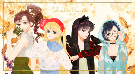 Ami Mizuno Makoto Kino Rei Hino Minako Aino Anime Sailor Moon HD Desktop Wallpaper | Background Image