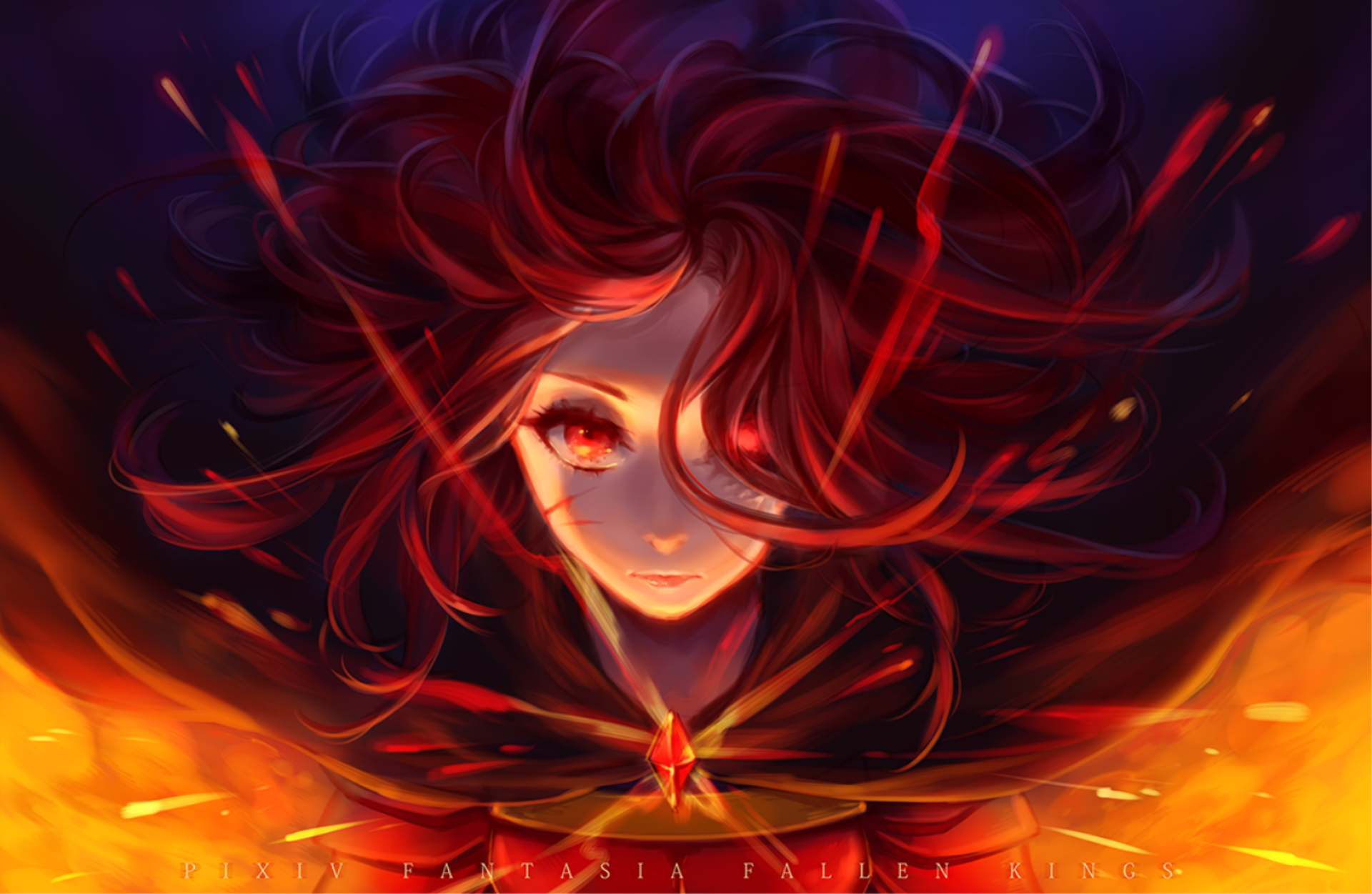 Anime Pixiv Fantasia Fallen Kings HD Wallpaper | Background Image
