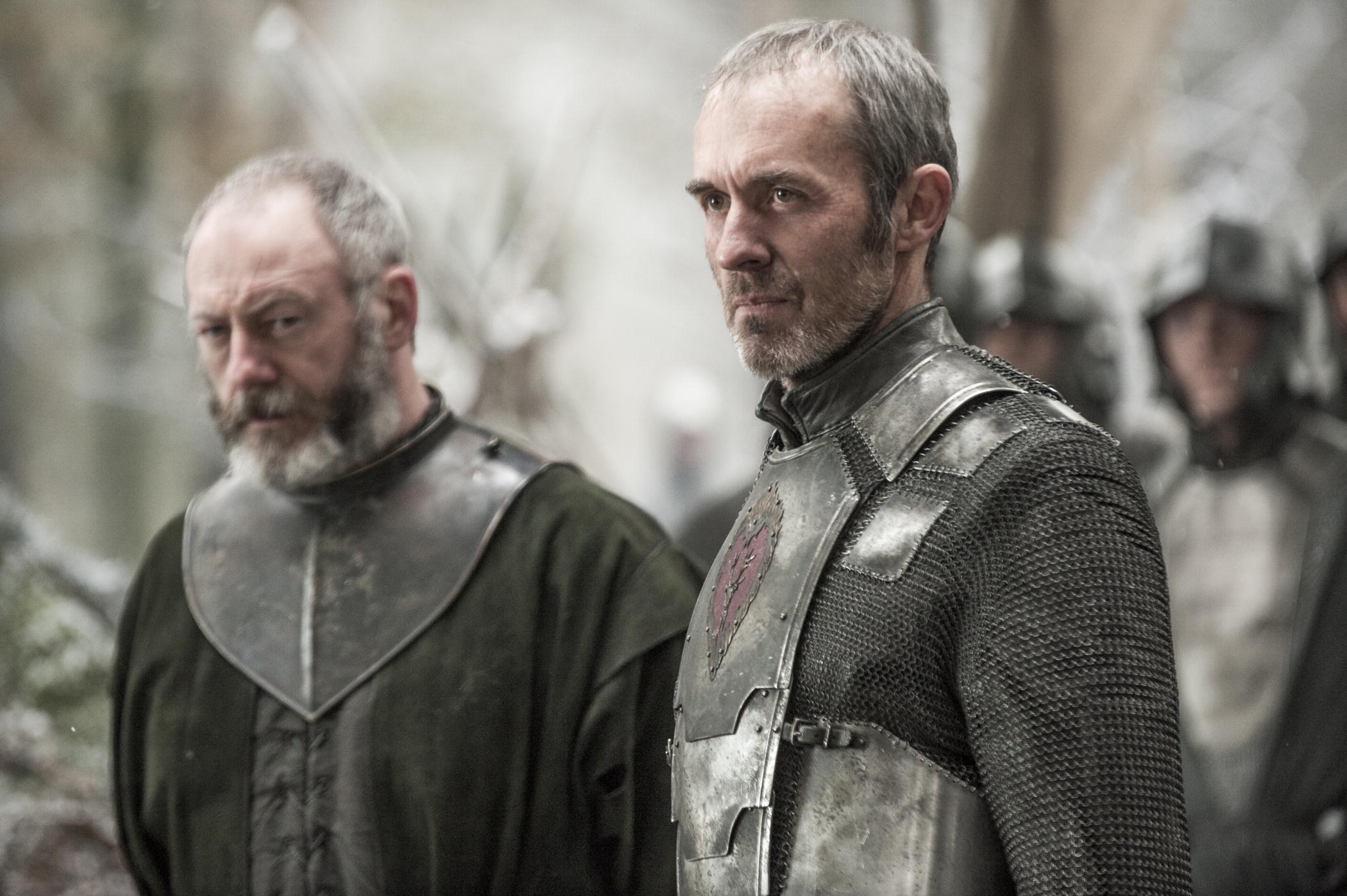 Download Stephen Dillane Liam Cunningham Stannis Baratheon Davos Seaworth Tv Show Game Of 