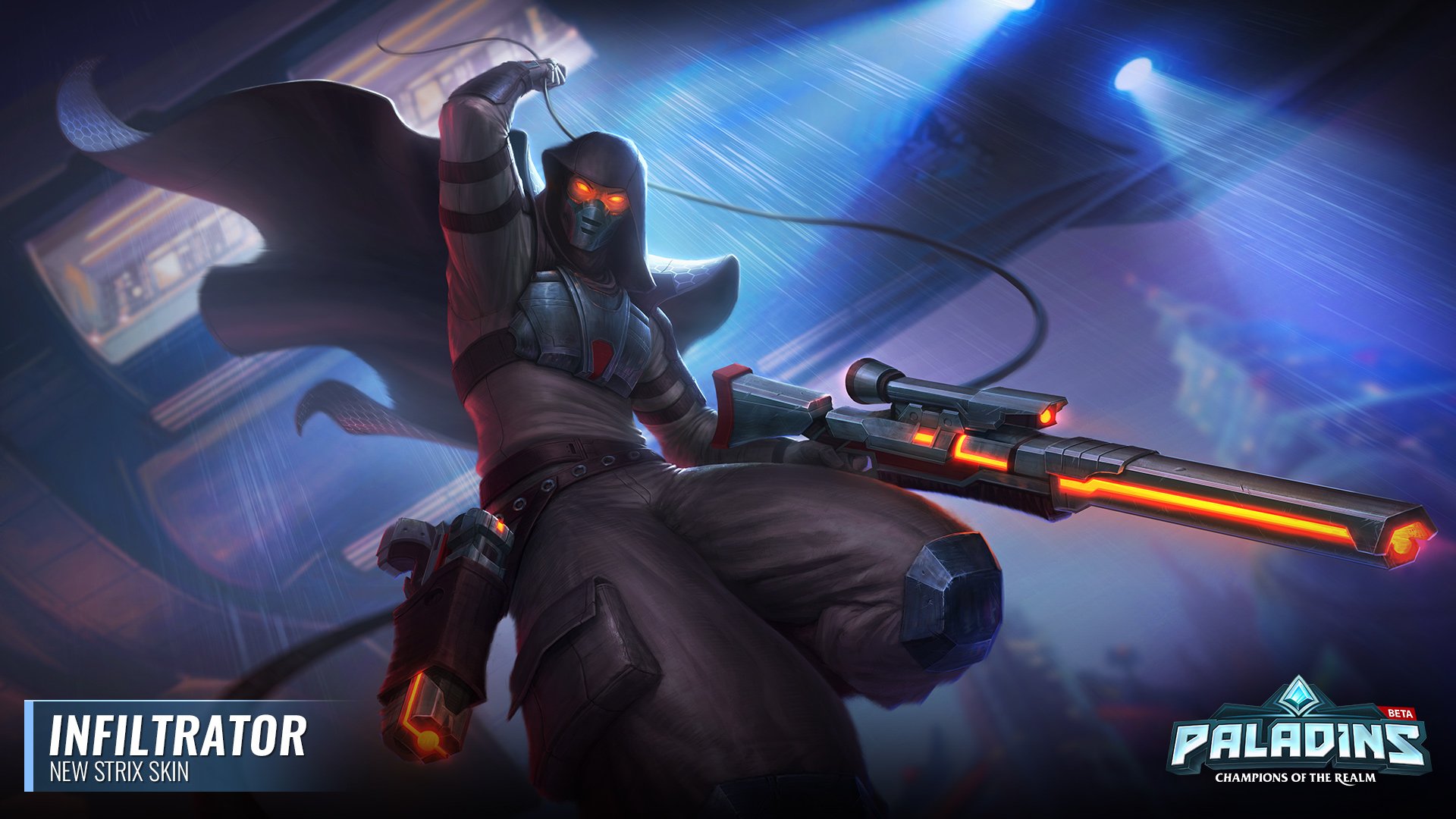 Download Strix (Paladins) Paladins Video Game HD Wallpaper