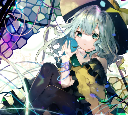 Koishi Komeiji Anime Touhou HD Desktop Wallpaper | Background Image