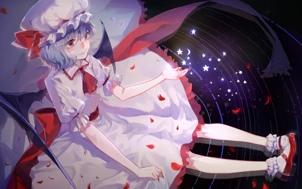 Remilia Scarlet Anime Touhou HD Desktop Wallpaper | Background Image