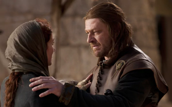 Catelyn Stark Sean Bean Michelle Fairley Eddard Stark TV Show Game Of Thrones HD Desktop Wallpaper | Background Image