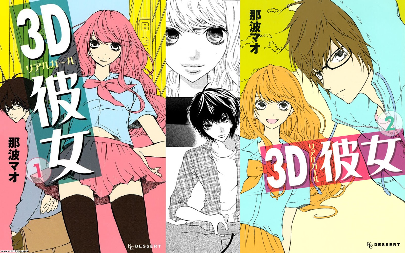 Anime 3D Kanojo: Real Girl HD Wallpaper | Background Image